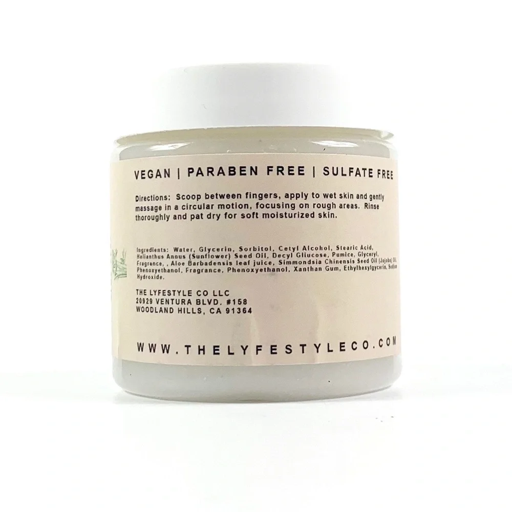 The Lifestyle Co Bamboo Body Polish NEW